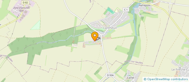 localisation de l'entreprise MADAME SARAH POUILLEY  COLOMBIERS-SUR-SEULLES