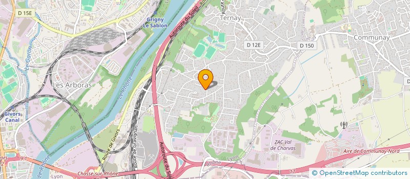 localisation de l'entreprise MADAME SARAH PRESENTAZIONE  TERNAY