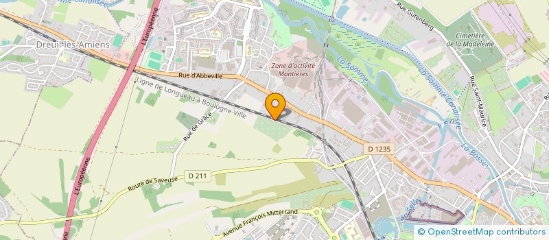 localisation de l'entreprise MADAME SARAH PRIN  AMIENS