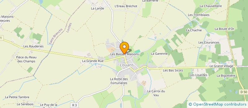 localisation de l'entreprise MADAME SARAH PRUDOR à LOUANS