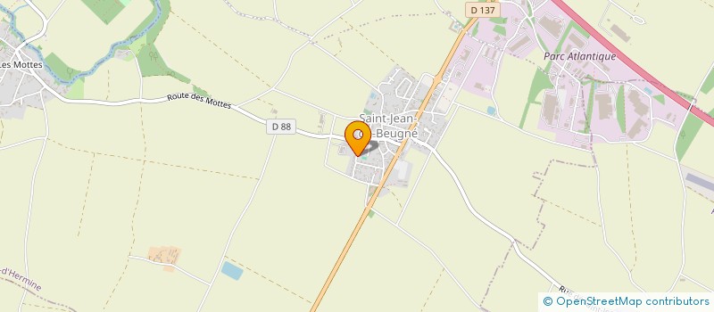 localisation de l'entreprise MADAME SARAH PUBERT  SAINT-JEAN-DE-BEUGNE