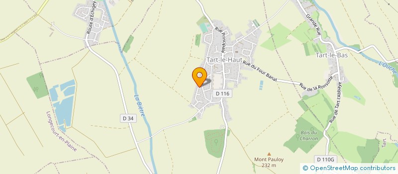 localisation de l'entreprise MADAME SARAH PUTIGNY  TART