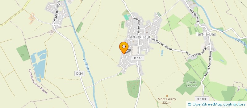 localisation de l'entreprise MADAME SARAH PUTIGNY  TART