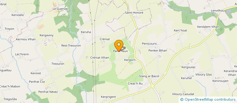 localisation de l'entreprise MADAME SARAH QUEFFELEC  PLONEOUR-LANVERN