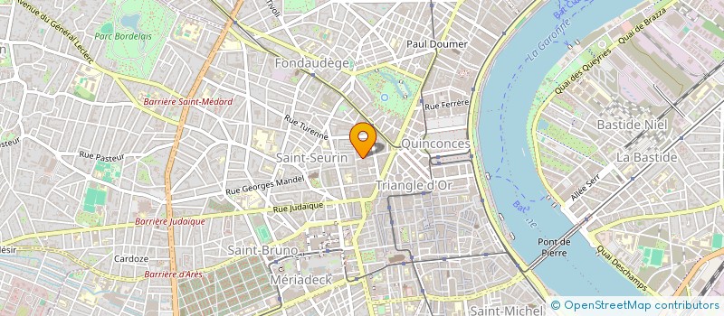 localisation de l'entreprise MADAME SARAH QUILLIEC à BORDEAUX
