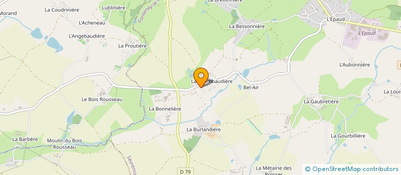 localisation de l'entreprise MADAME SARAH RABEAU à SEVREMONT