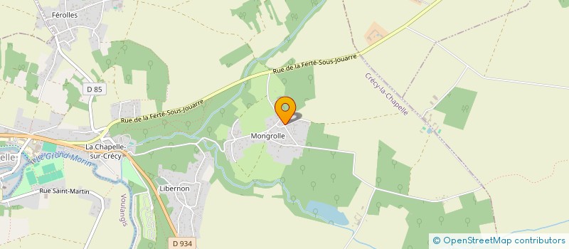 localisation de l'entreprise MADAME SARAH RABHI  CRECY-LA-CHAPELLE