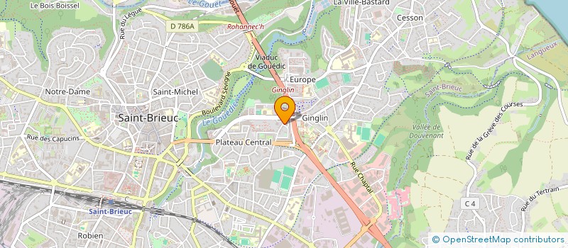 localisation de l'entreprise MADAME SARAH RATMA à SAINT-BRIEUC