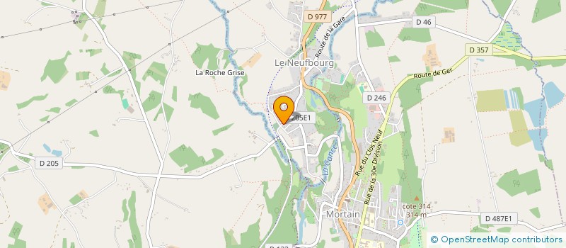 localisation de l'entreprise MADAME SARAH REDSTONE  LE NEUFBOURG