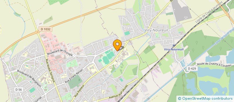 localisation de l'entreprise MADAME SARAH REMERY  CHAUNY