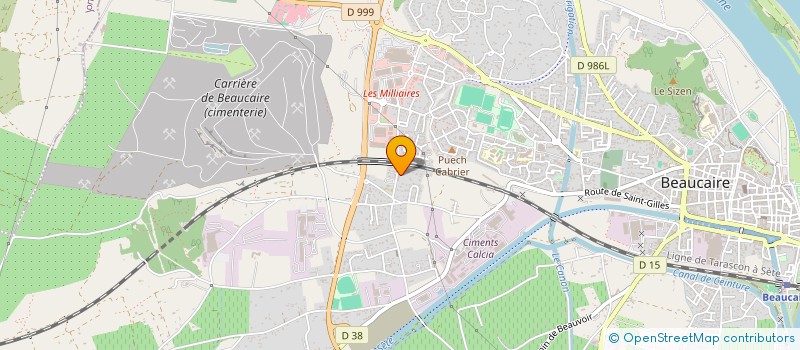 localisation de l'entreprise MADAME SARAH REMY  BEAUCAIRE