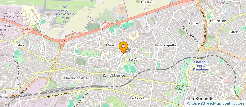 localisation de l'entreprise MADAME SARAH RENOUX  LA ROCHELLE