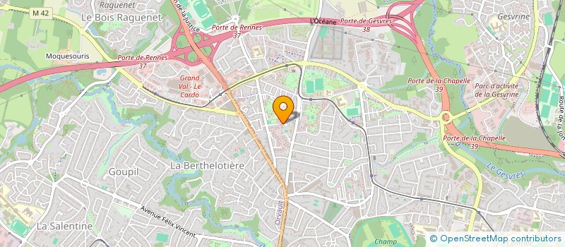 localisation de l'entreprise MADAME SARAH RHARBAOUI à NANTES