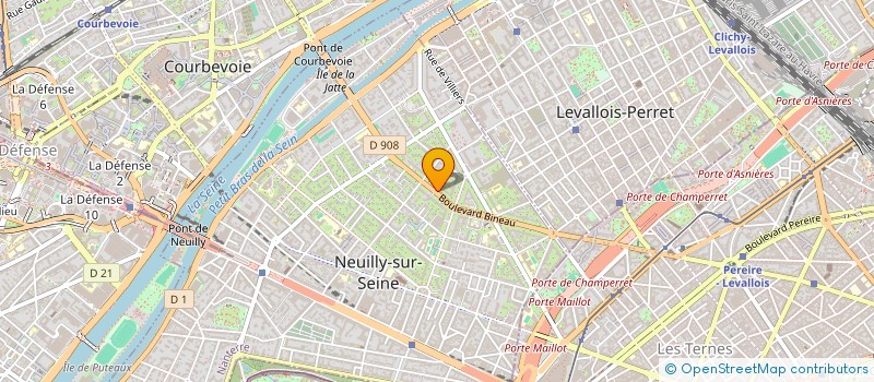 localisation de l'entreprise MADAME SARAH RIBOULET à NEUILLY-SUR-SEINE