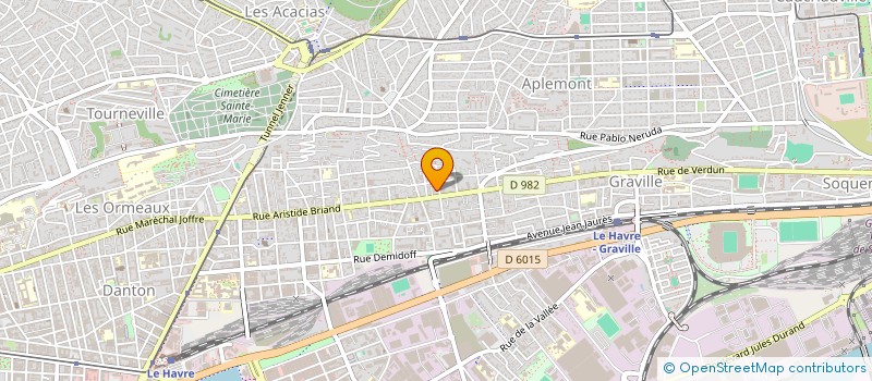 localisation de l'entreprise MADAME SARAH RICORDEL à LE HAVRE