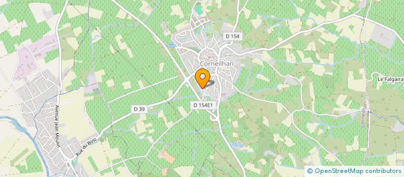 localisation de l'entreprise MADAME SARAH RIEUSSE  CORNEILHAN