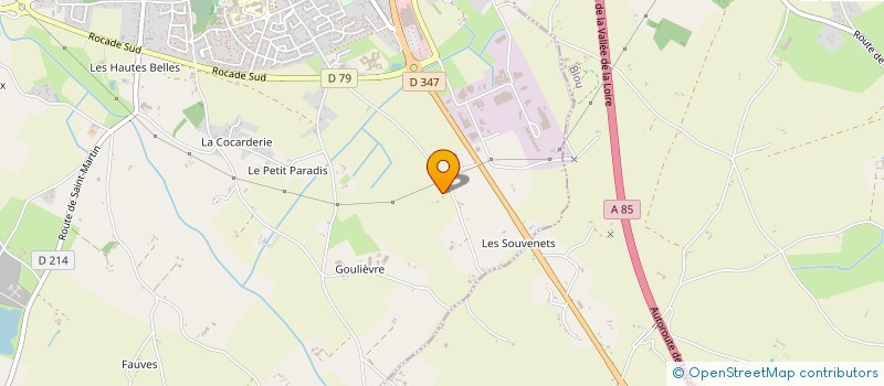 localisation de l'entreprise MADAME SARAH ROBERTSON  LONGUE-JUMELLES