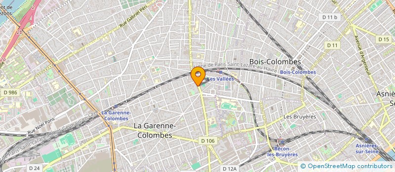 localisation de l'entreprise MADAME SARAH RODRIGUEZ à LA GARENNE-COLOMBES