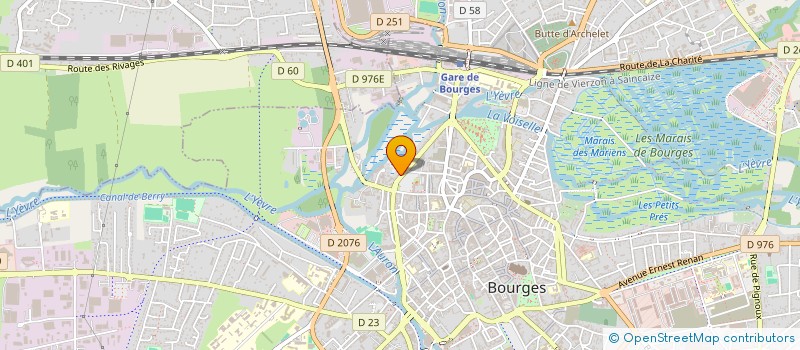 localisation de l'entreprise MADAME SARAH ROLLIN  BOURGES