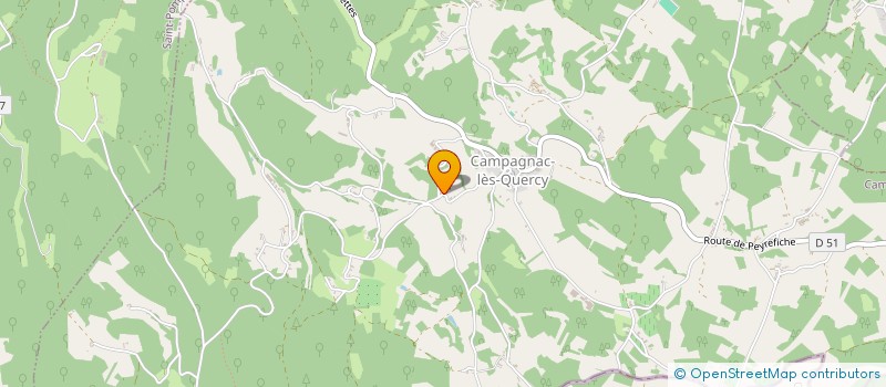 localisation de l'entreprise MADAME SARAH ROMMEL  CAMPAGNAC-LES-QUERCY