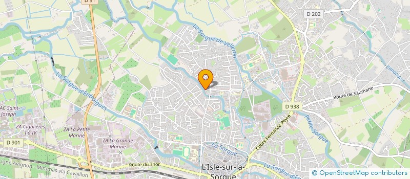 localisation de l'entreprise MADAME SARAH ROUAI  BEAUCAIRE