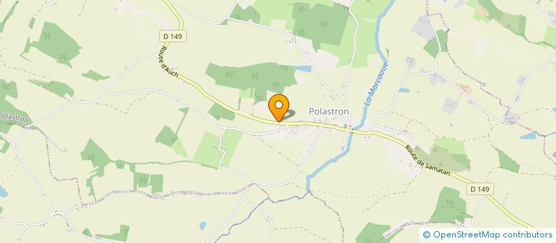 localisation de l'entreprise MADAME SARAH ROYER  POLASTRON