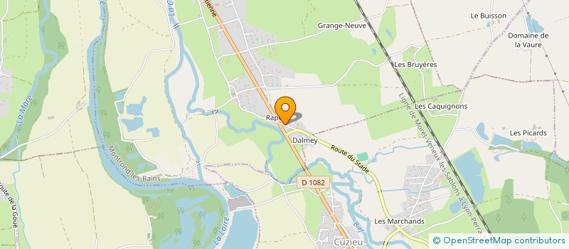 localisation de l'entreprise MADAME SARAH ROYON  MONTROND-LES-BAINS