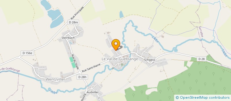 localisation de l'entreprise MADAME SARAH RUCHO  LE VAL-DE-GUEBLANGE