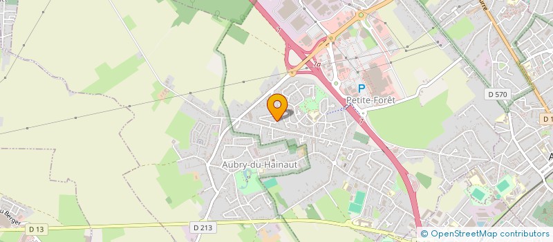 localisation de l'entreprise MADAME SARAH SAADI  PETITE-FORET