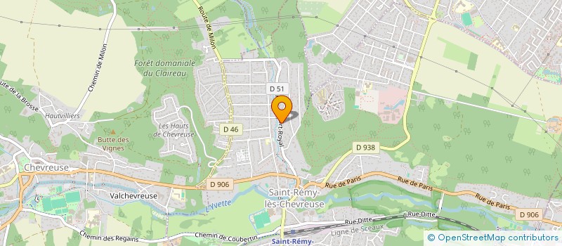 localisation de l'entreprise MADAME SARAH SAINSAULIEU  SAINT-REMY-LES-CHEVREUSE