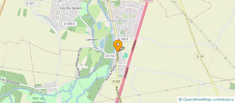 localisation de l'entreprise MADAME SARAH SAINT-ALBIN  MORANCEZ