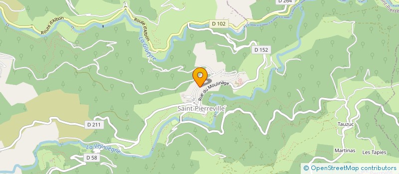 localisation de l'entreprise MADAME SARAH SAINT-CLAIR MARLY  SAINT-PIERREVILLE