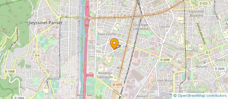 localisation de l'entreprise MADAME SARAH SAINT-PIERRE à GRENOBLE