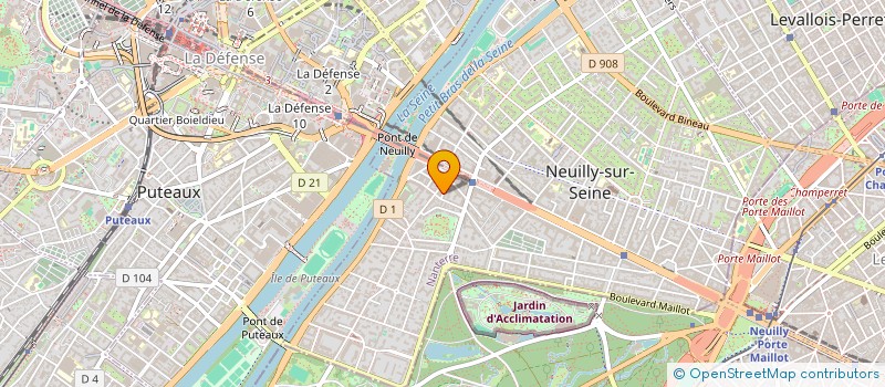 localisation de l'entreprise MADAME SARAH SALAIN à NEUILLY-SUR-SEINE