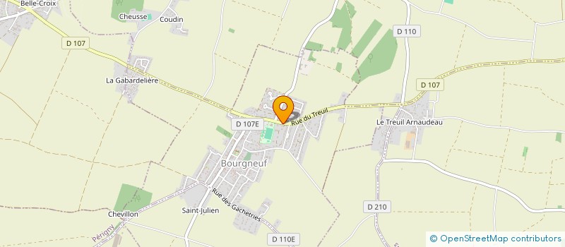 localisation de l'entreprise MADAME SARAH SAM  BOURGNEUF