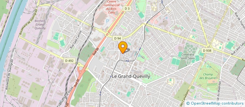 localisation de l'entreprise MADAME SARAH SAMSON  LE GRAND-QUEVILLY