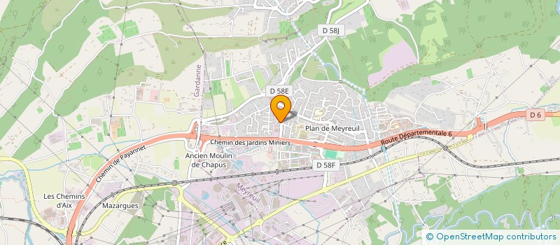 localisation de l'entreprise MADAME SARAH SANCHIS  MEYREUIL