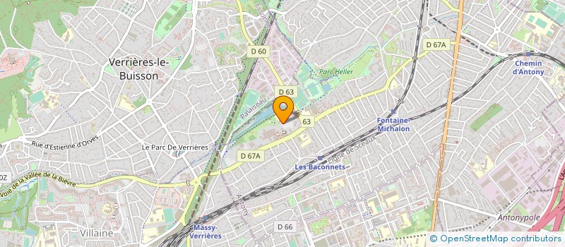 localisation de l'entreprise MADAME SARAH SANDFORD  CHILLY-MAZARIN