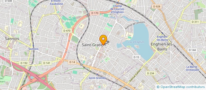 localisation de l'entreprise MADAME SARAH SARGENT à SAINT-GRATIEN