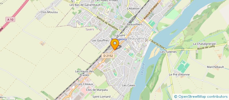 localisation de l'entreprise MADAME SARAH SAUDRY-DREYER à BEAUGENCY