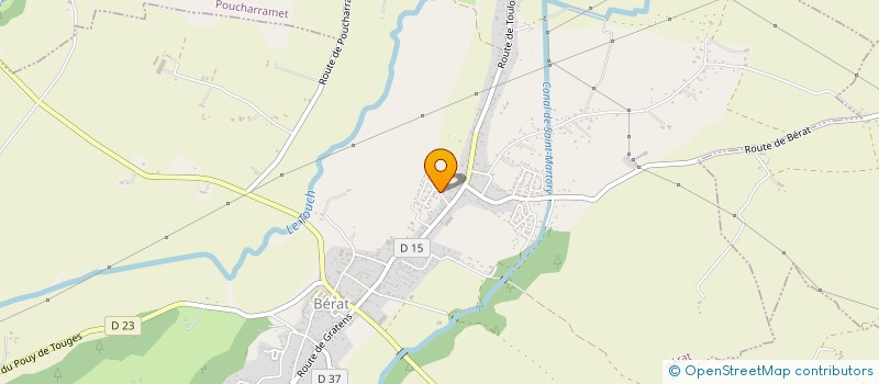 localisation de l'entreprise MADAME SARAH SAUVAGE  BERAT