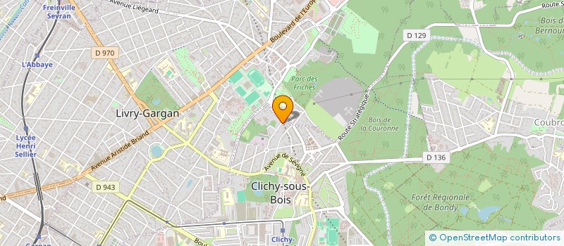 localisation de l'entreprise MADAME SARAH SAUZAIRE  CLICHY-SOUS-BOIS