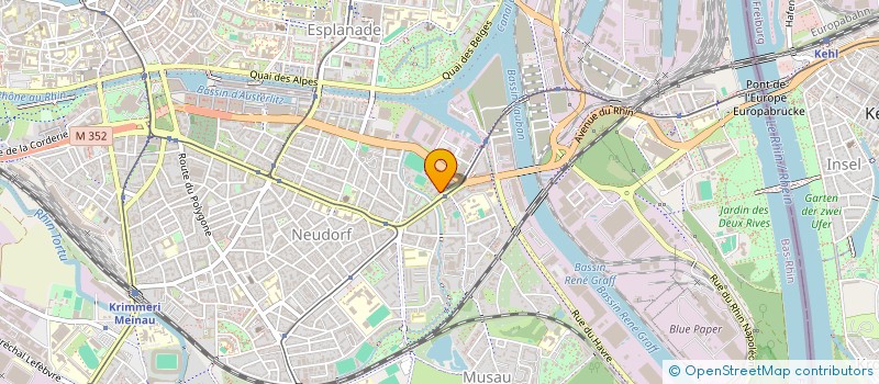 localisation de l'entreprise MADAME SARAH SAVOYEN  STRASBOURG