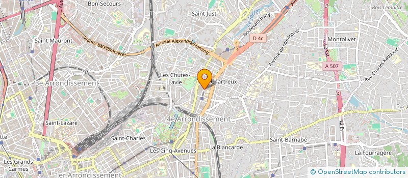 localisation de l'entreprise MADAME SARAH SCAMPERLE à MARSEILLE
