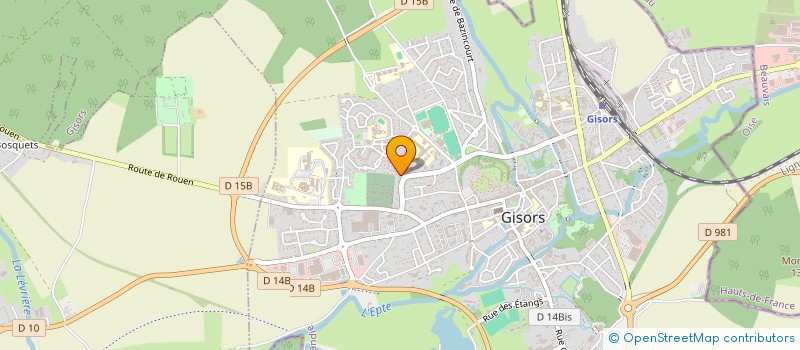 localisation de l'entreprise MADAME SARAH SCHARINGER  GISORS