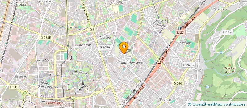 localisation de l'entreprise MADAME SARAH SCIACCHITANO  SAINT-MARTIN-D'HERES