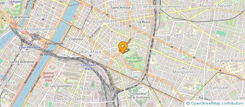 localisation de l'entreprise MADAME SARAH SEBAOUI  LYON