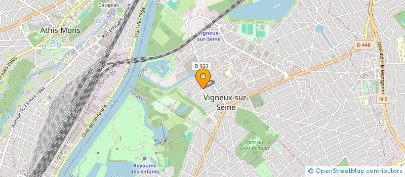 localisation de l'entreprise MADAME SARAH SEGALA à VIGNEUX-SUR-SEINE