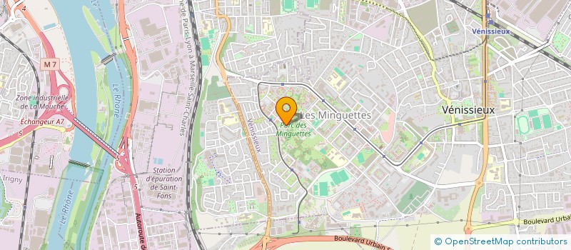 localisation de l'entreprise MADAME SARAH SEGUENI  VENISSIEUX