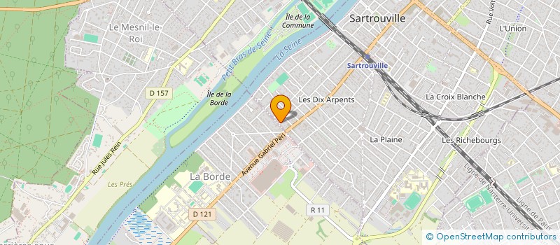 localisation de l'entreprise MADAME SARAH SERAFIM  CORMEILLES-EN-PARISIS